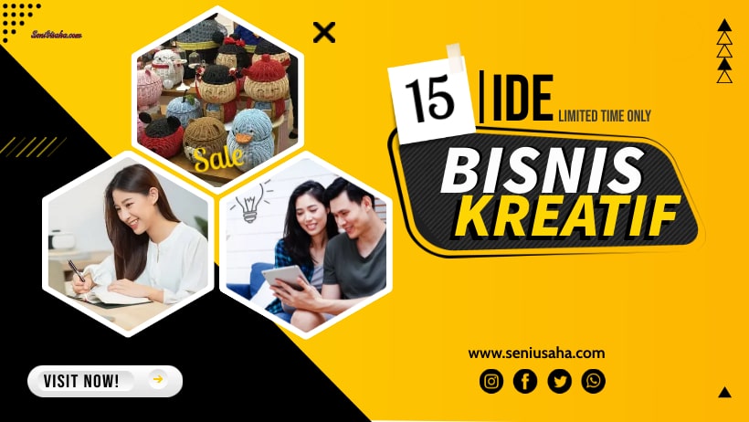 Ide Bisnis Kreatif Kekinian 2023, Cocok Untuk Sampingan | Karya Seni ...